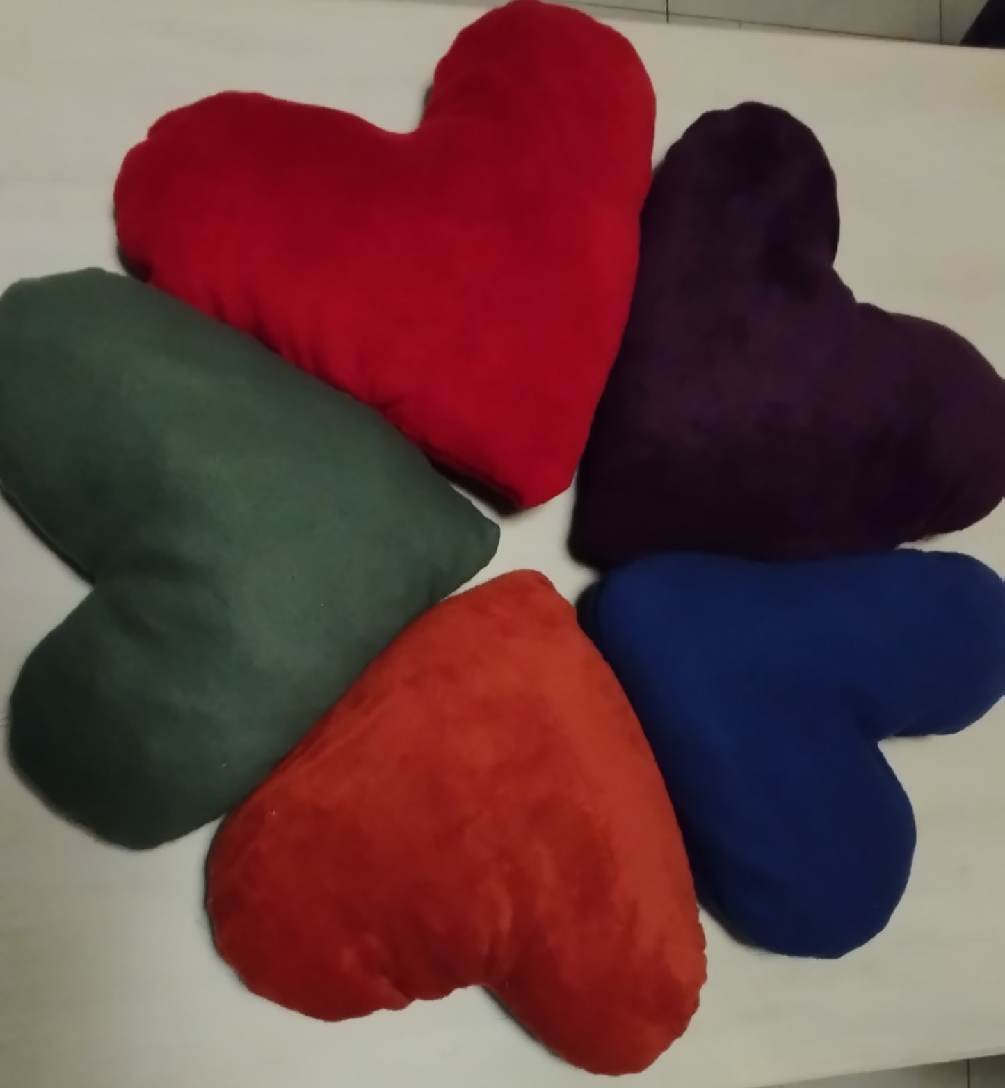Decorative Heart Cushion 40x40 cm – Soft & Fluffy